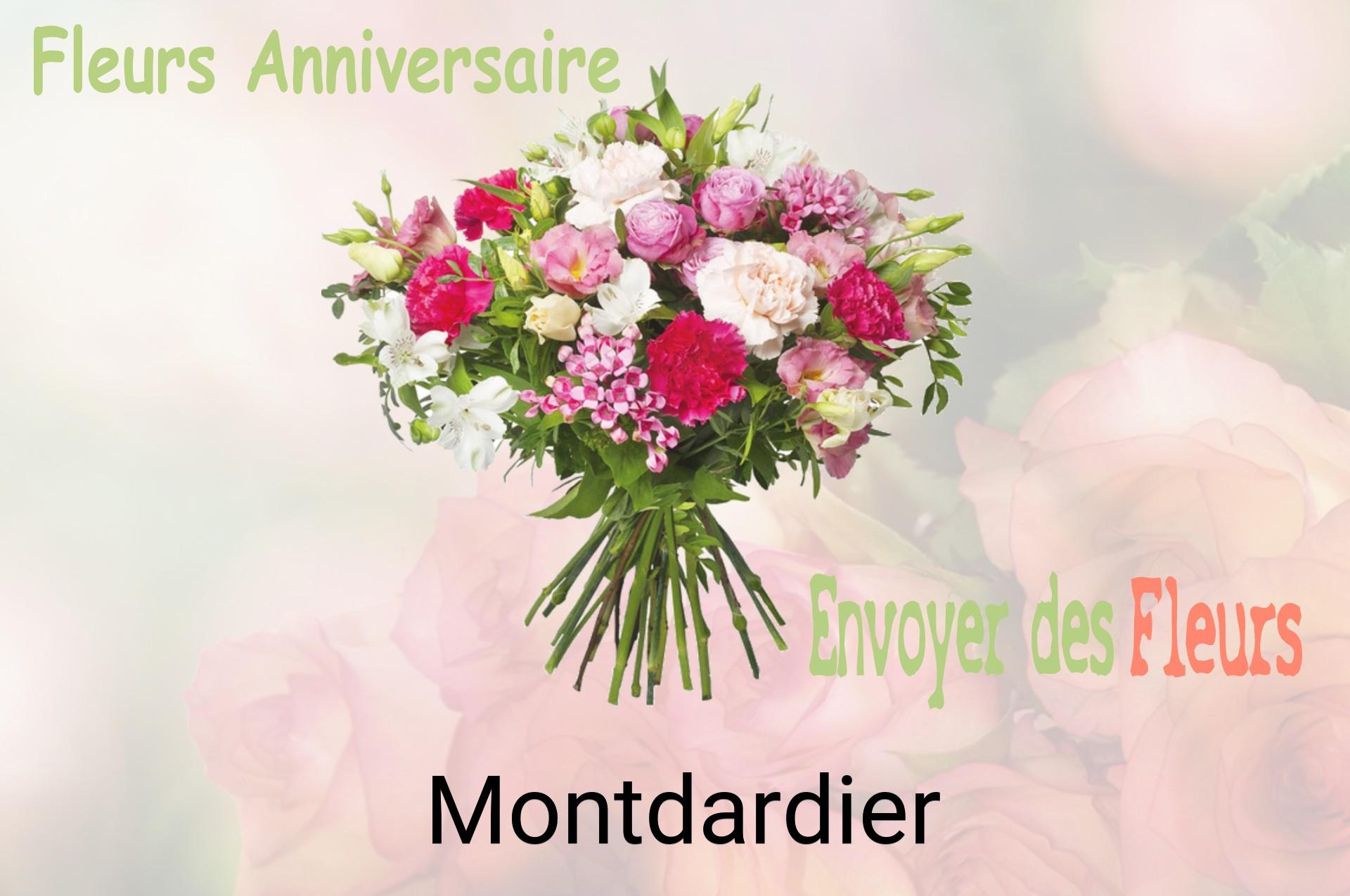 Bouquet de fleurs d’anniversaire livré à Montdardier